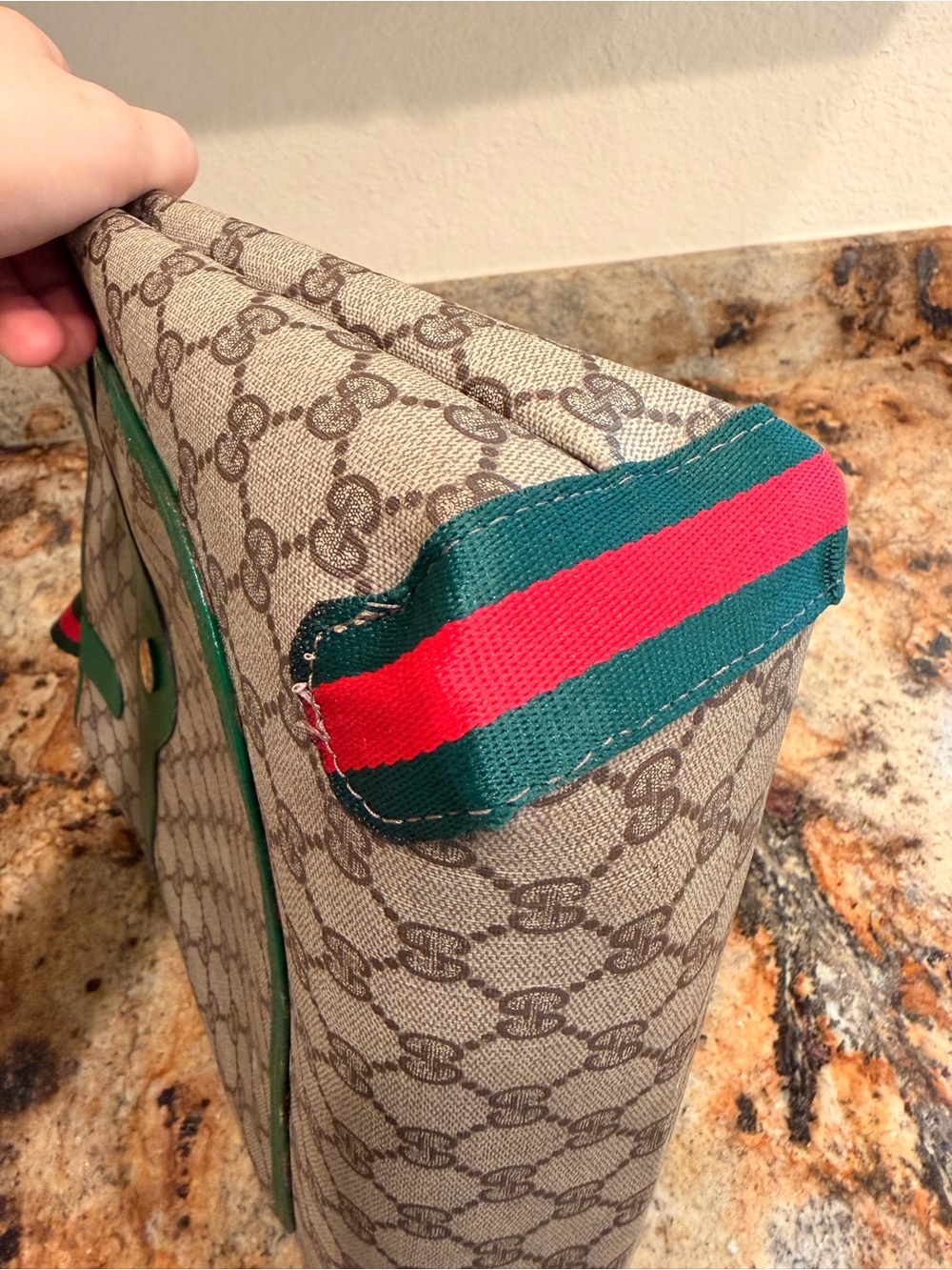 Gucci Monogram Tote (Refreshed/Modified) - Picture 8 of 13